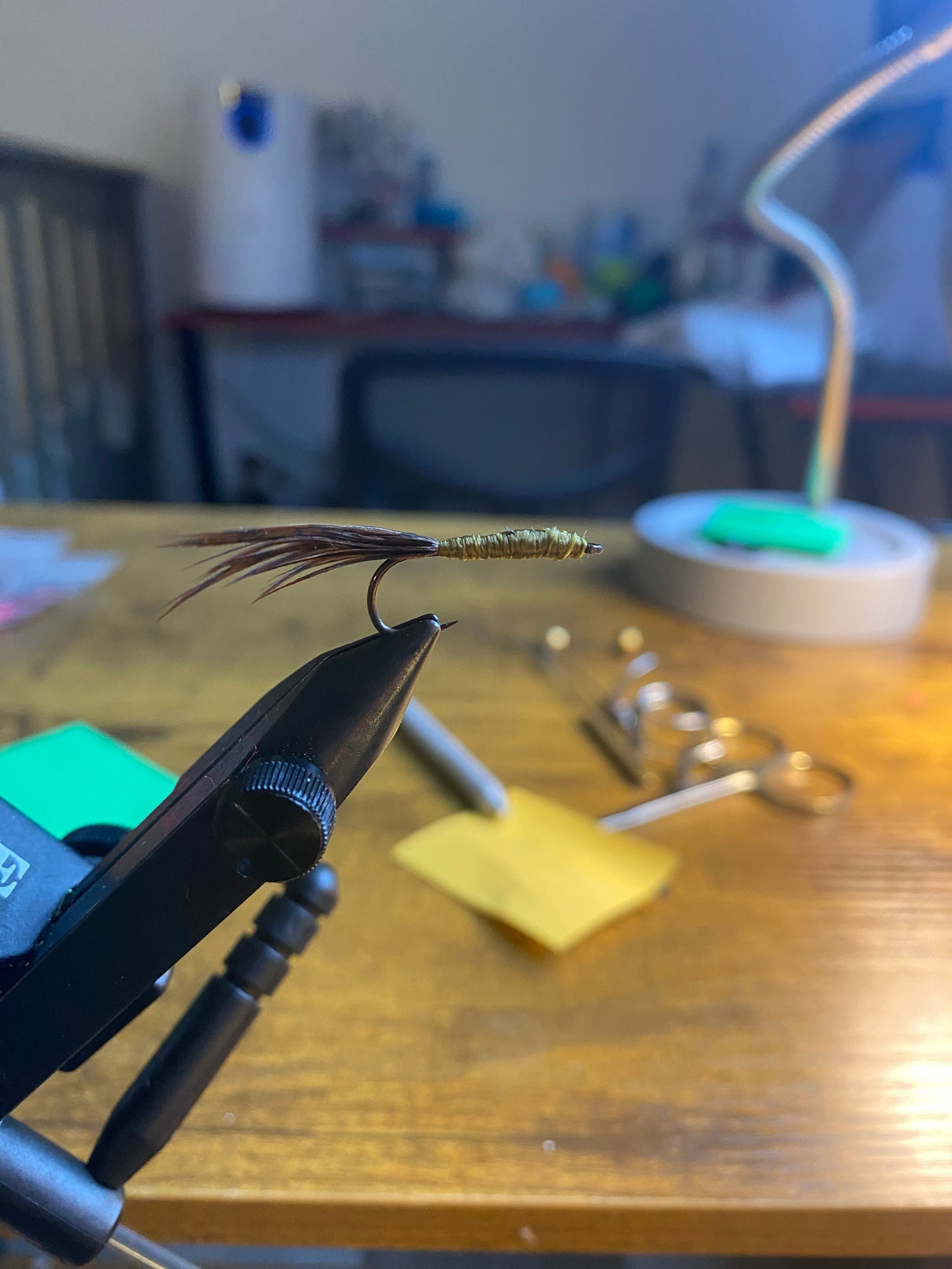 Shiny brown