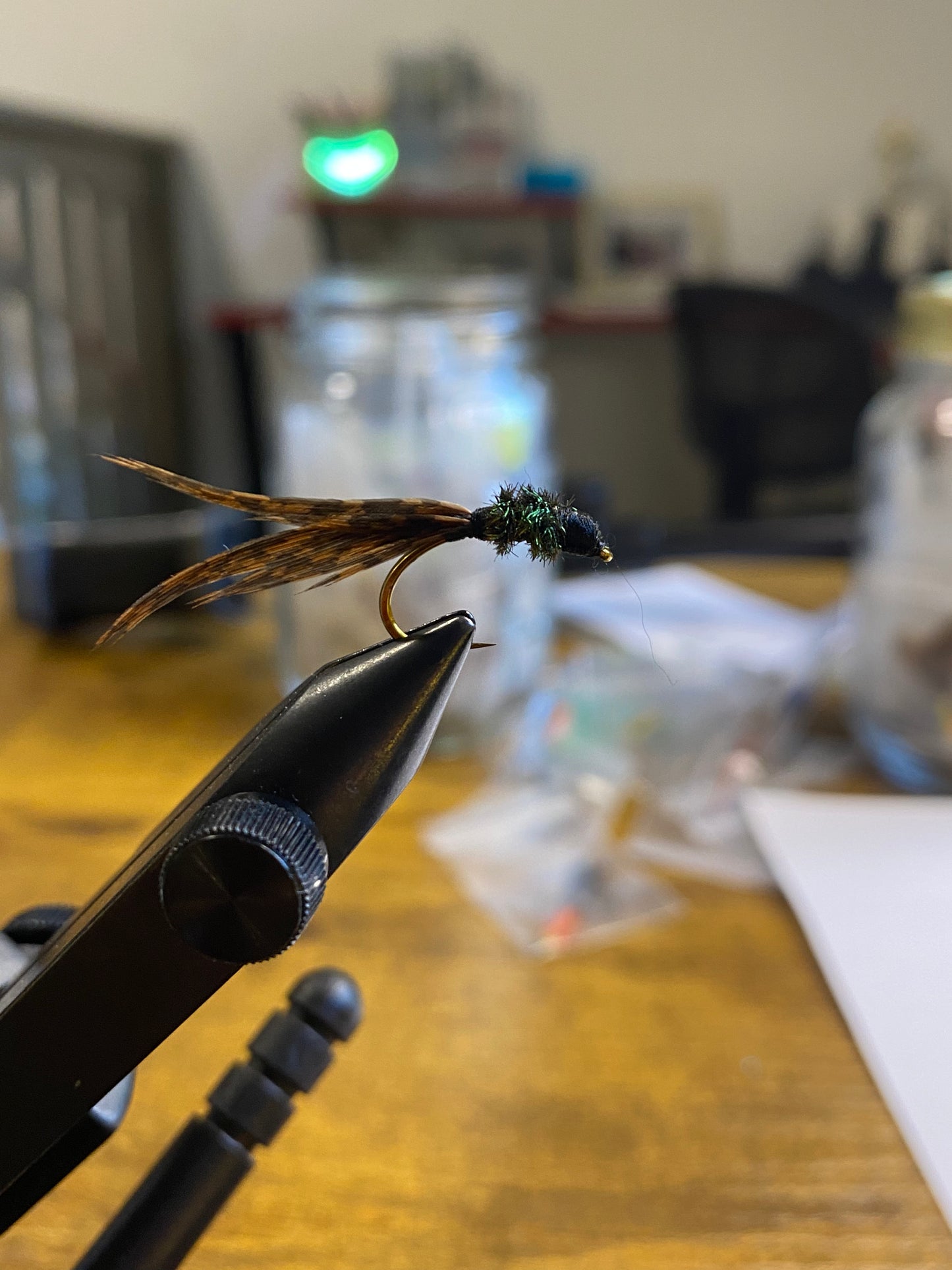 Peacock flare